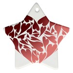 Pink Love Ornament (Star)