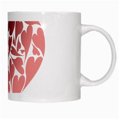 Pink Love White Mug from ArtsNow.com Right