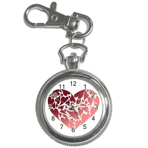 Pink Love Key Chain Watch from ArtsNow.com Front