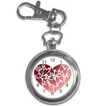 Pink Love Key Chain Watch