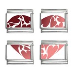 Pink Love 9mm Italian Charm (4 pack)