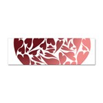 Pink Love Sticker (Bumper)