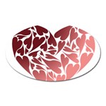 Pink Love Magnet (Oval)