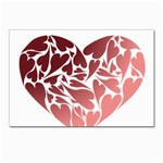 Pink Love Postcard 4 x 6  (Pkg of 10)