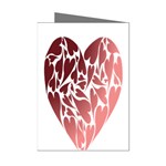 Pink Love Mini Greeting Cards (Pkg of 8)