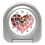 Pink Love Travel Alarm Clock