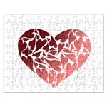 Pink Love Jigsaw Puzzle (Rectangular)