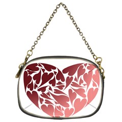 Pink Love Chain Purse (Two Sides) from ArtsNow.com Front