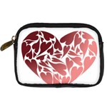 Pink Love Digital Camera Leather Case