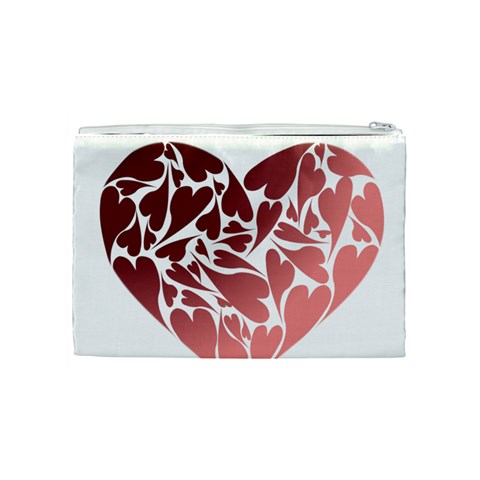 Pink Love Cosmetic Bag (Medium) from ArtsNow.com Back