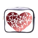 Pink Love Mini Toiletries Bag (One Side)