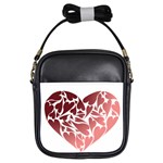 Pink Love Girls Sling Bag