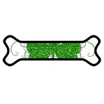 Sparkly Clover Leaves Magnet (Dog Bone)