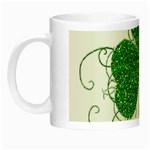 Sparkly Clover Leaves Night Luminous Mug