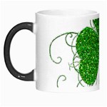 Sparkly Clover Leaves Morph Mug