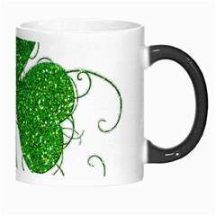 Sparkly Clover Leaves Morph Mug from ArtsNow.com Right