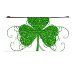 Sparkly Clover Leaves Pencil Case