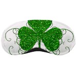 Sparkly Clover Leaves Sleeping Mask