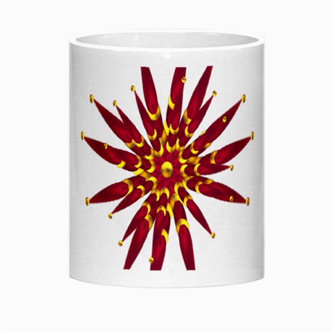 Burgundy Gold Flower Morph Mug from ArtsNow.com Center