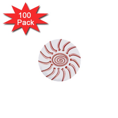 Pink Sunshine 1  Mini Button (100 pack)  from ArtsNow.com Front