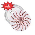 Pink Sunshine 2.25  Button (10 pack)