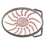 Pink Sunshine Belt Buckle