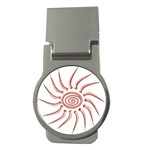 Pink Sunshine Money Clip (Round)