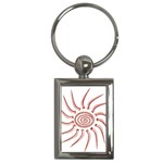 Pink Sunshine Key Chain (Rectangle)