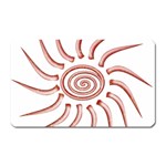 Pink Sunshine Magnet (Rectangular)