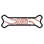 Pink Sunshine Magnet (Dog Bone)