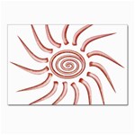 Pink Sunshine Postcard 4 x 6  (Pkg of 10)