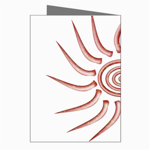 Pink Sunshine Greeting Card from ArtsNow.com Right