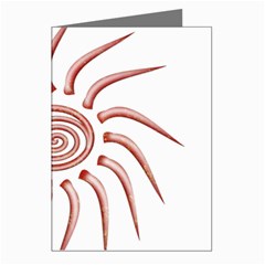 Pink Sunshine Greeting Cards (Pkg of 8) from ArtsNow.com Left