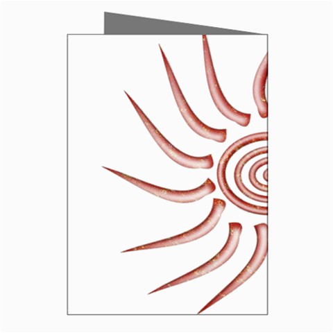 Pink Sunshine Greeting Cards (Pkg of 8) from ArtsNow.com Right