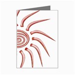 Pink Sunshine Mini Greeting Card