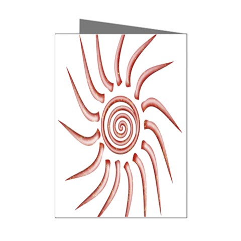 Pink Sunshine Mini Greeting Cards (Pkg of 8) from ArtsNow.com Left