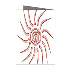 Pink Sunshine Mini Greeting Cards (Pkg of 8) from ArtsNow.com Left