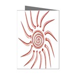 Pink Sunshine Mini Greeting Cards (Pkg of 8)