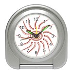 Pink Sunshine Travel Alarm Clock