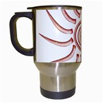 Pink Sunshine Travel Mug (White)