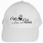 Coffee and Cake White Cap