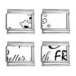 Coffee and Cake 9mm Italian Charm (4 pack)