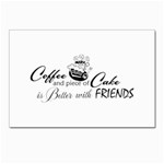 Coffee and Cake Postcards 5  x 7  (Pkg of 10)