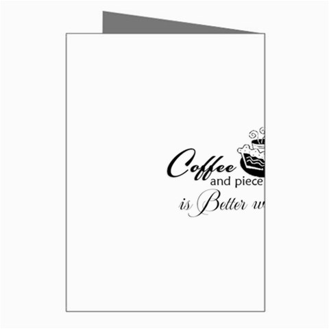 Coffee and Cake Greeting Card from ArtsNow.com Right