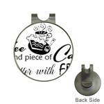 Coffee and Cake Golf Ball Marker Hat Clip