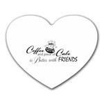 Coffee and Cake Mousepad (Heart)