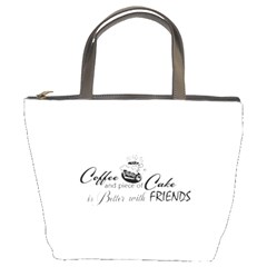 Coffee and Cake Bucket Bag from ArtsNow.com Front