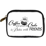 Coffee and Cake Digital Camera Leather Case