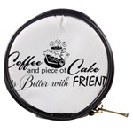 Coffee and Cake Mini Makeup Bag