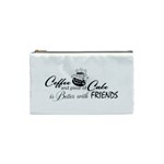 Coffee and Cake Cosmetic Bag (Small)